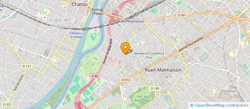 localisation de l'entreprise MADAME VIRGINIE SOUALHAT à RUEIL MALMAISON