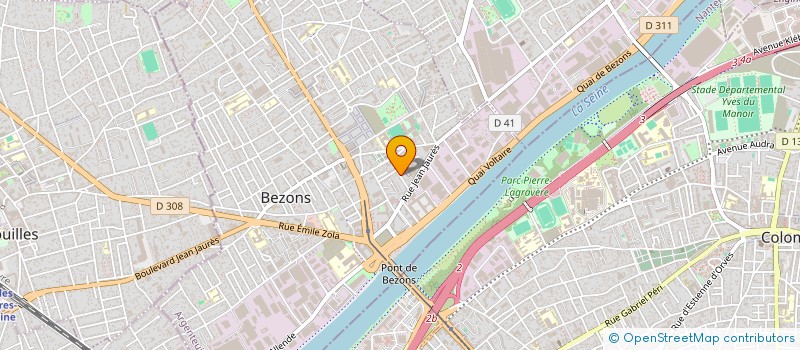 localisation de l'entreprise MADAME VIRGINIE SOULAC à BEZONS