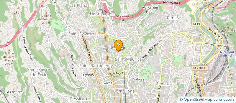 localisation de l'entreprise MADAME VIRGINIE SOUM  NICE