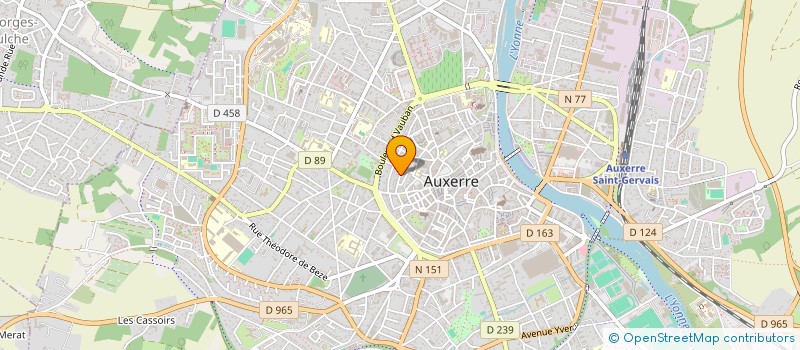 localisation de l'entreprise MADAME VIRGINIE SOUM à AUXERRE