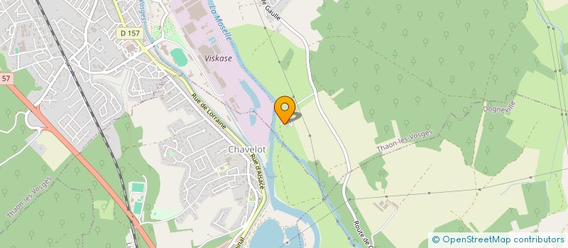 localisation de l'entreprise MADAME VIRGINIE SOUSA  THAON-LES-VOSGES