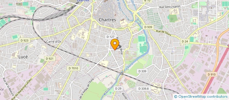 localisation de l'entreprise MADAME VIRGINIE STAAL à CHARTRES