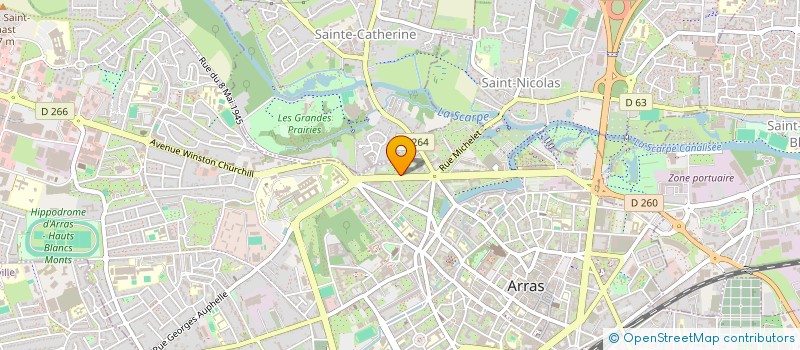 localisation de l'entreprise MADAME VIRGINIE STALDER  BUCQUOY