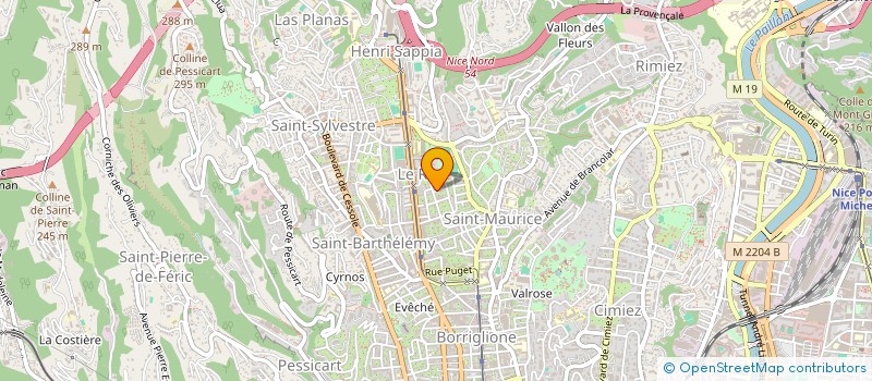 localisation de l'entreprise MADAME VIRGINIE STOOP  NICE