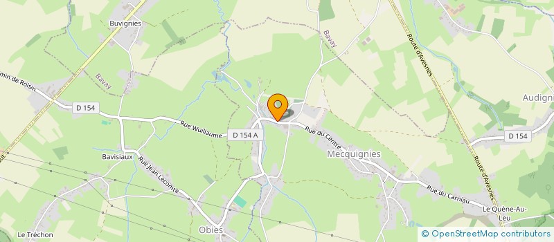 localisation de l'entreprise MADAME VIRGINIE STOQUART  MECQUIGNIES