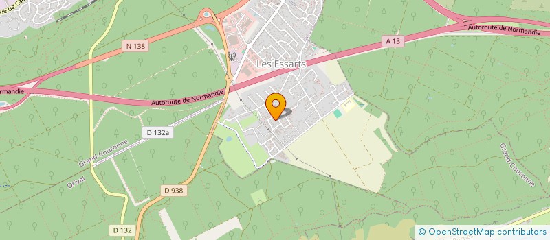 localisation de l'entreprise MADAME VIRGINIE TABESSE  GRAND-COURONNE