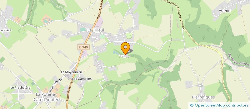 localisation de l'entreprise MADAME VIRGINIE TALBOT  LE TILLEUL