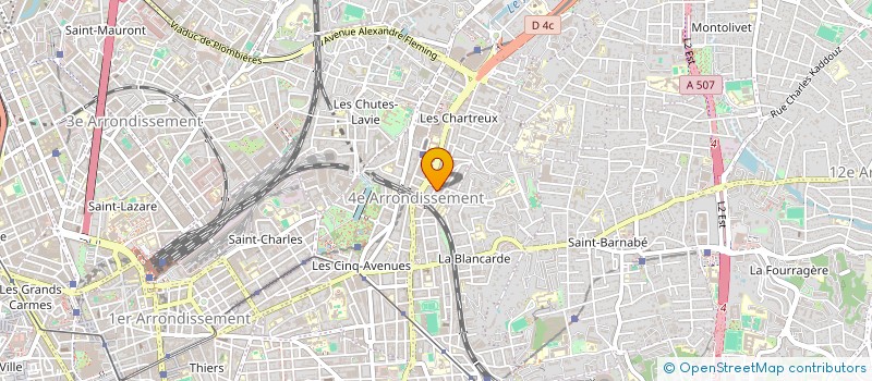 localisation de l'entreprise MADAME VIRGINIE TAORMINA à MARSEILLE
