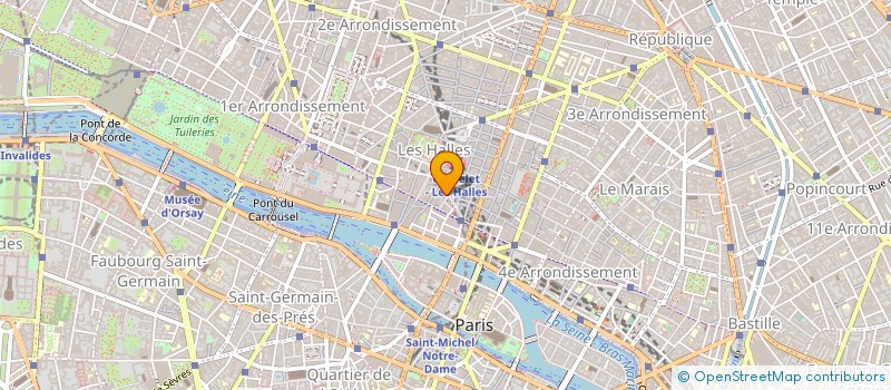 localisation de l'entreprise MADAME VIRGINIE TARIN à PARIS