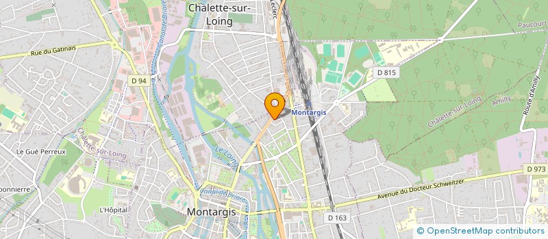 localisation de l'entreprise MADAME VIRGINIE TARTINVILLE à MONTARGIS