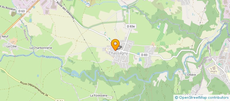 localisation de l'entreprise MADAME VIRGINIE TENA  BEAUVALLON