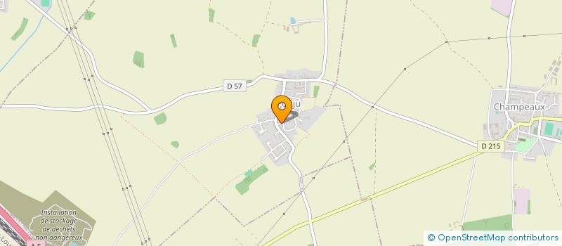 localisation de l'entreprise MADAME VIRGINIE THIEFFRY  FOUJU