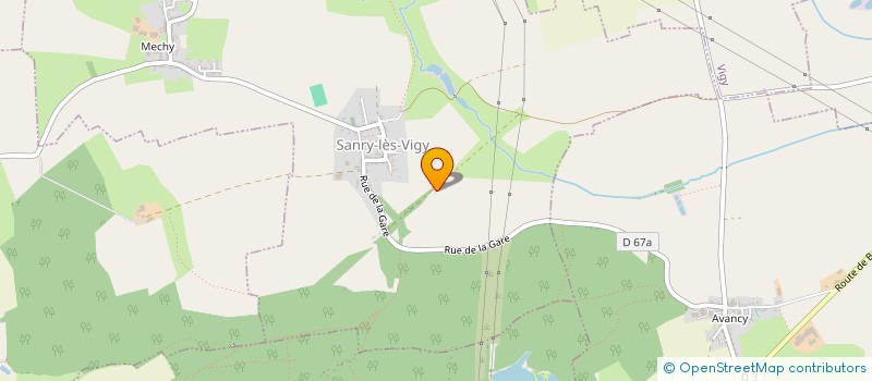 localisation de l'entreprise MADAME VIRGINIE THIRION  SANRY-LES-VIGY