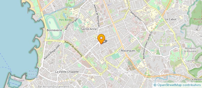 localisation de l'entreprise MADAME VIRGINIE THOBERT à MARSEILLE