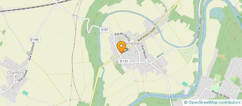 localisation de l'entreprise MADAME VIRGINIE THOMINOT  VARREDDES