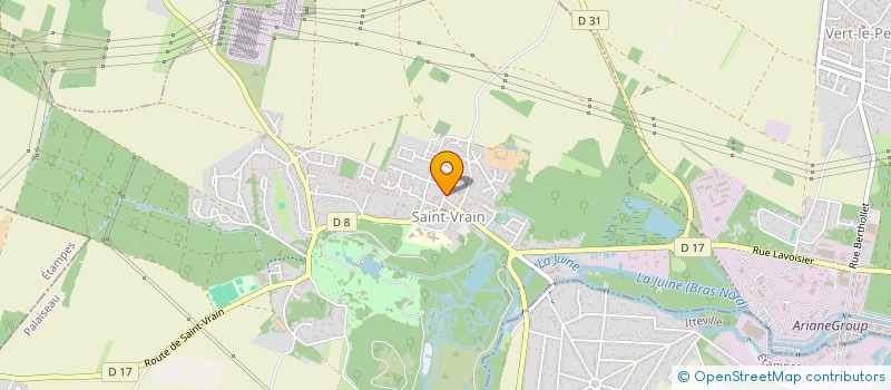 localisation de l'entreprise MADAME VIRGINIE THUILLIER  RIS-ORANGIS