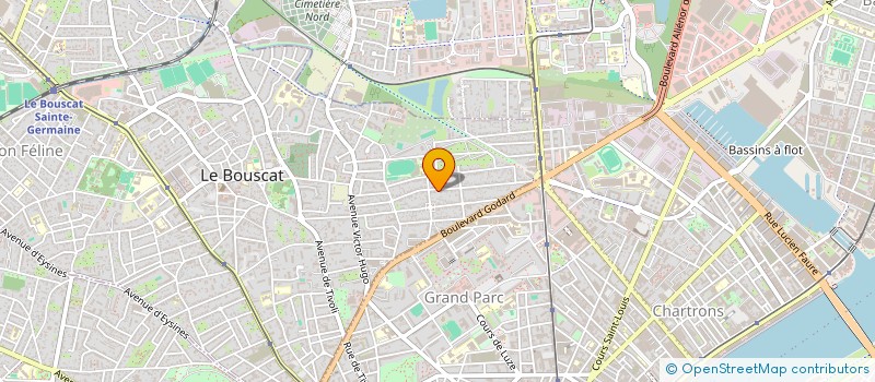 localisation de l'entreprise MADAME VIRGINIE TIMOFEEV  LE BOUSCAT