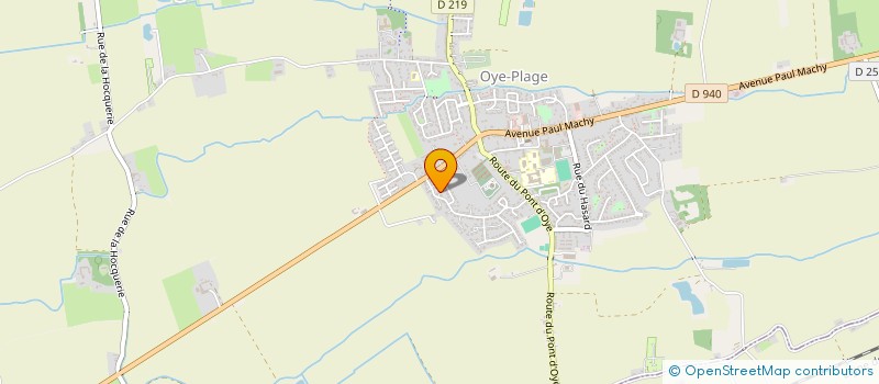 localisation de l'entreprise MADAME VIRGINIE TINTORRI  OYE-PLAGE