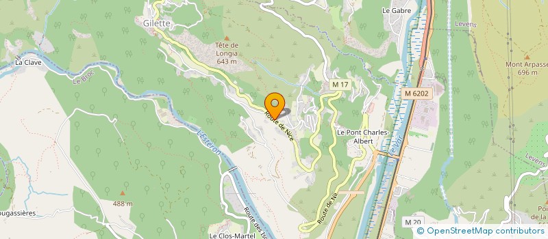 localisation de l'entreprise MADAME VIRGINIE TIPRET  GILETTE