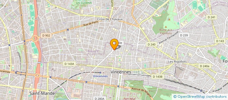 localisation de l'entreprise MADAME VIRGINIE TRABELSI à VINCENNES
