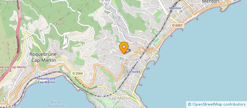 localisation de l'entreprise MADAME VIRGINIE TREMPON à ROQUEBRUNE-CAP-MARTIN