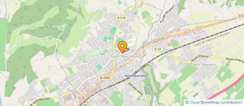 localisation de l'entreprise MADAME VIRGINIE TRENTINI à SAINT-MARCELLIN