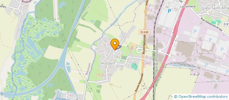 localisation de l'entreprise MADAME VIRGINIE TRIOUX  HORDAIN