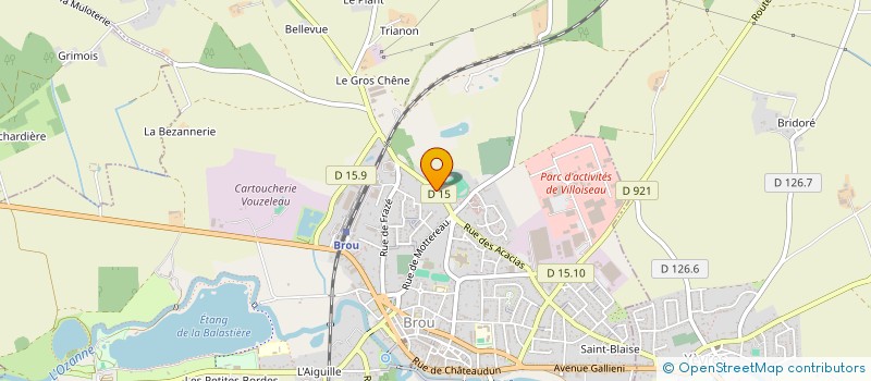 localisation de l'entreprise MADAME VIRGINIE TROC à BROU