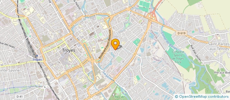 localisation de l'entreprise MADAME VIRGINIE TROMPAT à TROYES