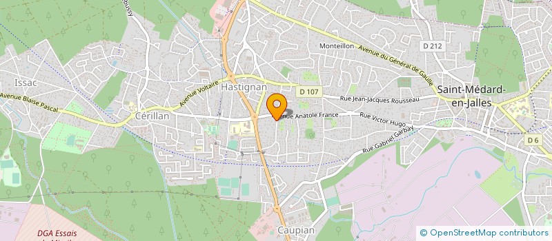 localisation de l'entreprise MADAME VIRGINIE TROUART  LE HAVRE