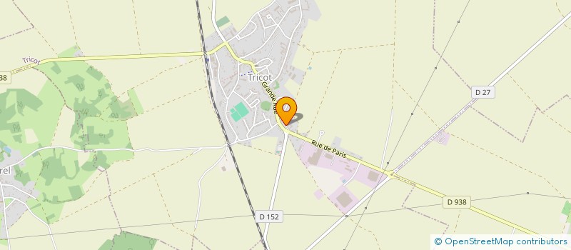 localisation de l'entreprise MADAME VIRGINIE TRYJEFACZKA  TRICOT