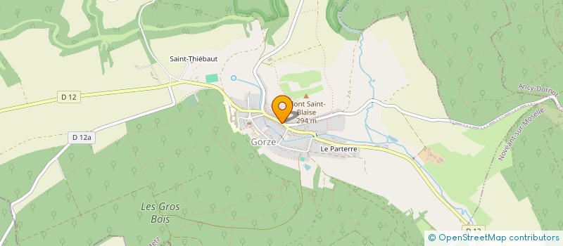 localisation de l'entreprise MADAME VIRGINIE TSCHEMODANOV  GORZE