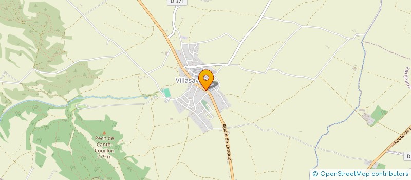 localisation de l'entreprise MADAME VIRGINIE TURCINSKI  VILLASAVARY