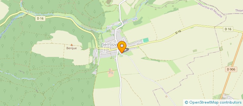 localisation de l'entreprise MADAME VIRGINIE TUTIN  SERROUVILLE