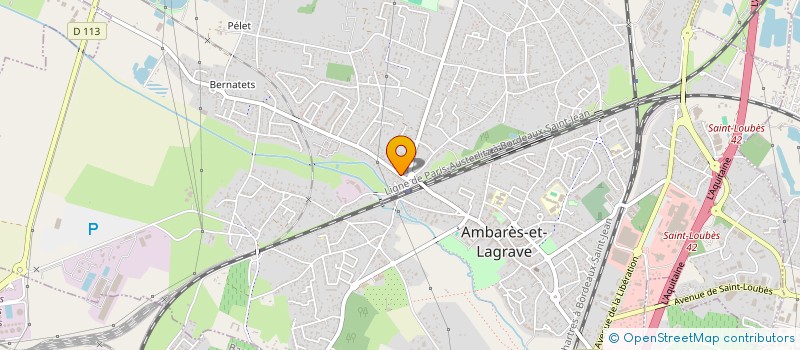 localisation de l'entreprise MADAME VIRGINIE VALLEJO à AMBARES-ET-LAGRAVE
