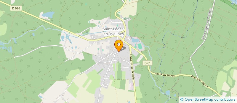 localisation de l'entreprise MADAME VIRGINIE VALMONT  SAINT-LEGER-EN-YVELINES