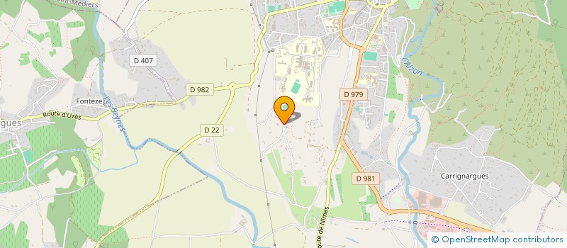 localisation de l'entreprise MADAME VIRGINIE VAN BEVEREN  UZES