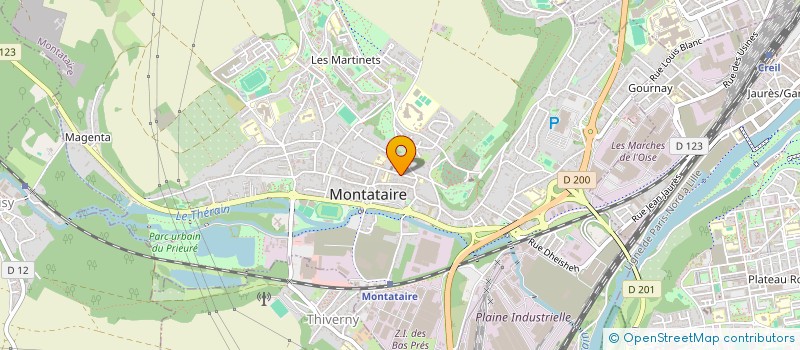 localisation de l'entreprise MADAME VIRGINIE VAN RENTERGHEM à MONTATAIRE