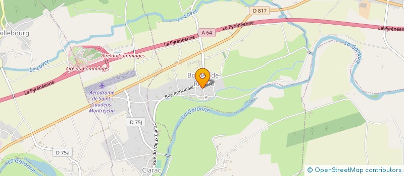 localisation de l'entreprise MADAME VIRGINIE VAN TILBEURGH  BORDES-DE-RIVIERE