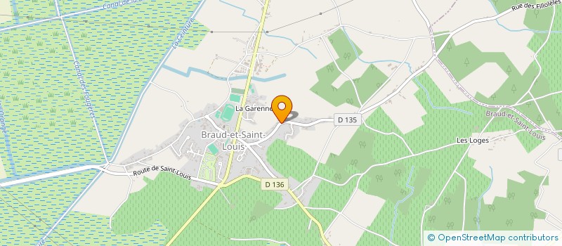 localisation de l'entreprise MADAME VIRGINIE VANASSCHE à BRAUD-ET-SAINT-LOUIS