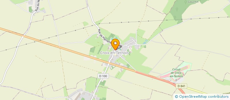 localisation de l'entreprise MADAME VIRGINIE VANDENHOVE  CROIX-EN-TERNOIS