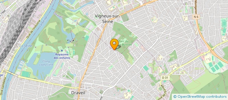 localisation de l'entreprise MADAME VIRGINIE VANNIER à DRAVEIL