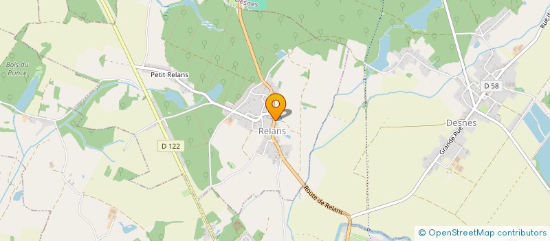 localisation de l'entreprise MADAME VIRGINIE VASSEUR  BLETTERANS