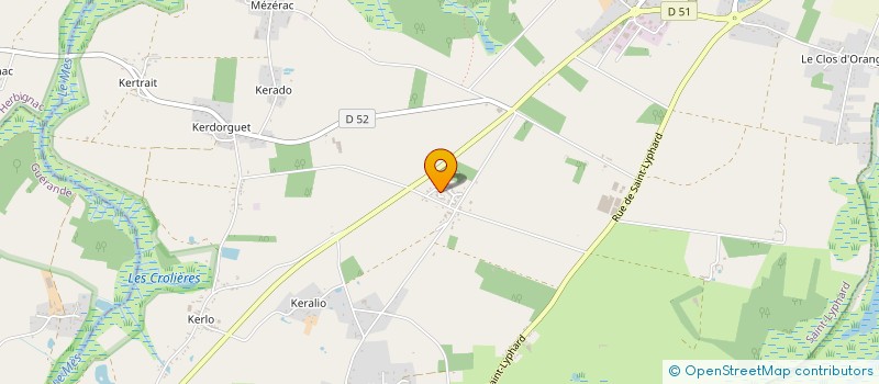 localisation de l'entreprise MADAME VIRGINIE VERBEECK  SAINT-LYPHARD