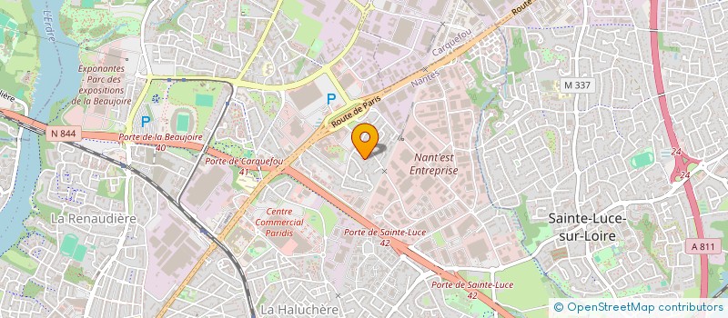 localisation de l'entreprise MADAME VIRGINIE VERGONZANE à NANTES