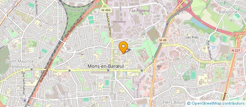 localisation de l'entreprise MADAME VIRGINIE VERMEERSCH  MONS-EN-BARUL