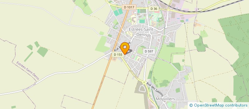 localisation de l'entreprise MADAME VIRGINIE VERSTAEVEL  GOURNAY-SUR-ARONDE