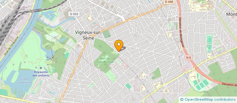 localisation de l'entreprise MADAME VIRGINIE VETOIS à VIGNEUX-SUR-SEINE