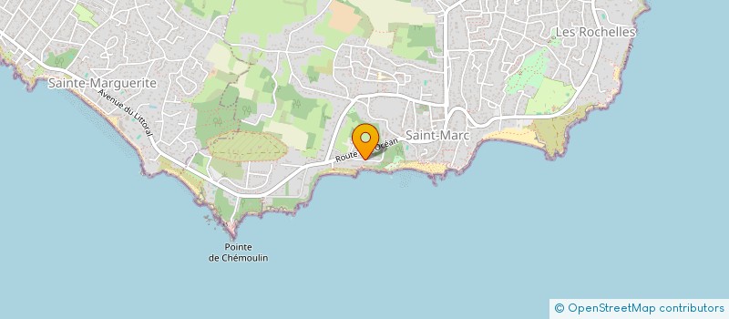 localisation de l'entreprise MADAME VIRGINIE VIEL  SAINT-NAZAIRE