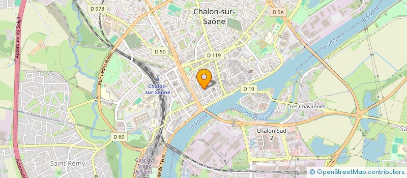 localisation de l'entreprise MADAME VIRGINIE VIGNOLI à CHALON-SUR-SAONE